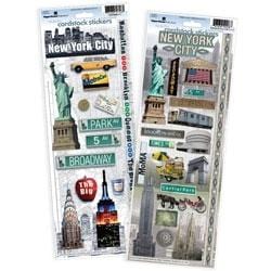  Scrapbook Stickers - New York City Value Pack II、mySite、ghnorth