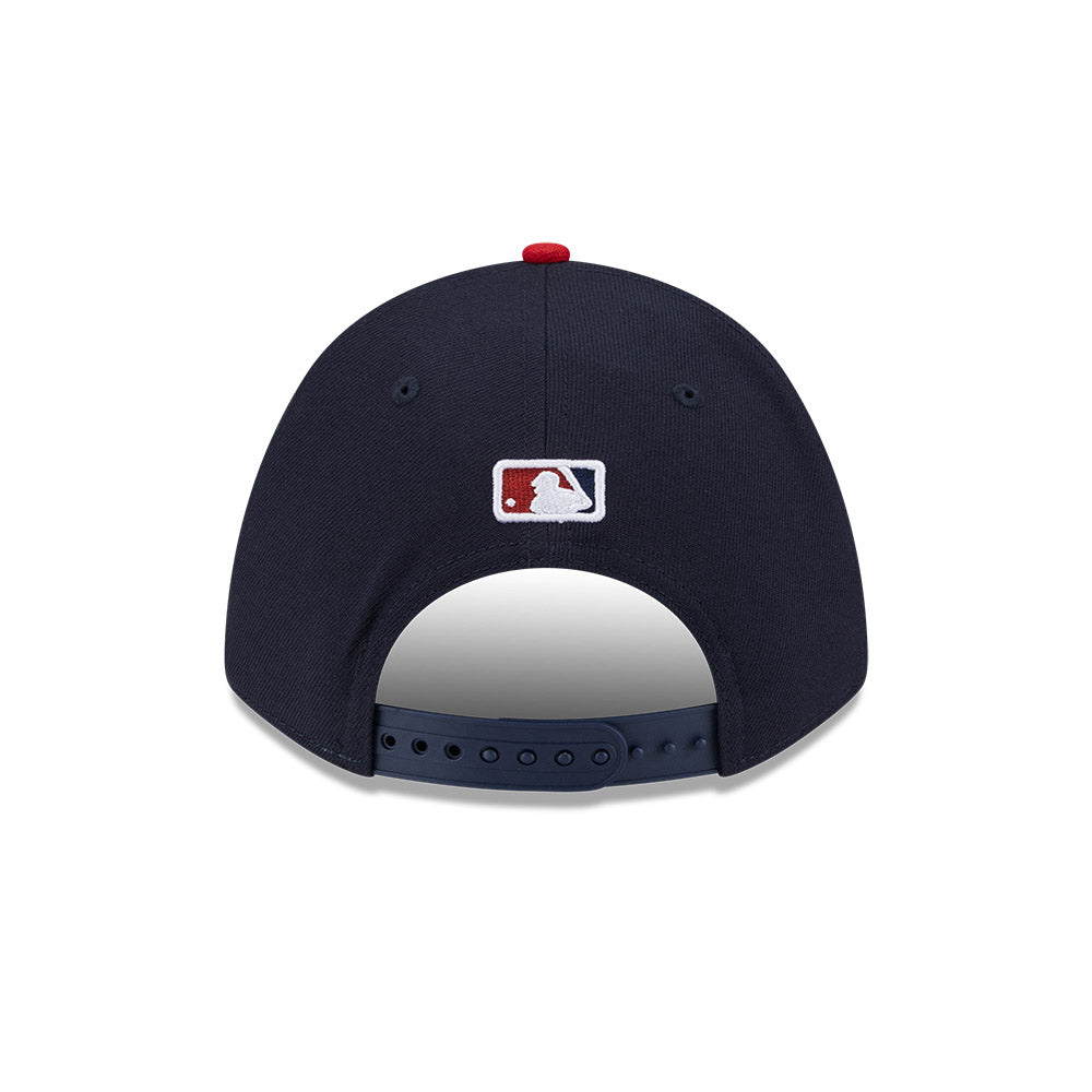 Washington Nationals New Era Navy/Red 9FORTY Alternate M-Crown Player Replica Adjustable Hat、mySite、vikingsvslions