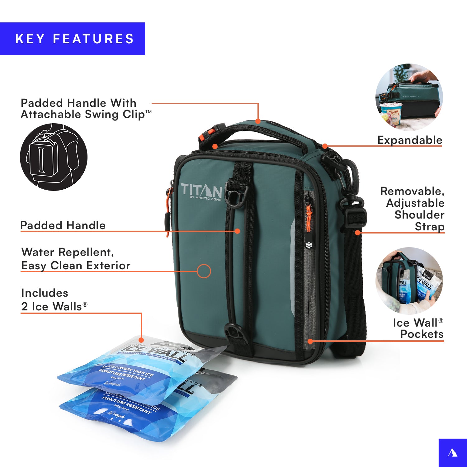 Fridge Cold Expandable Lunch Bag、mySite、noshort