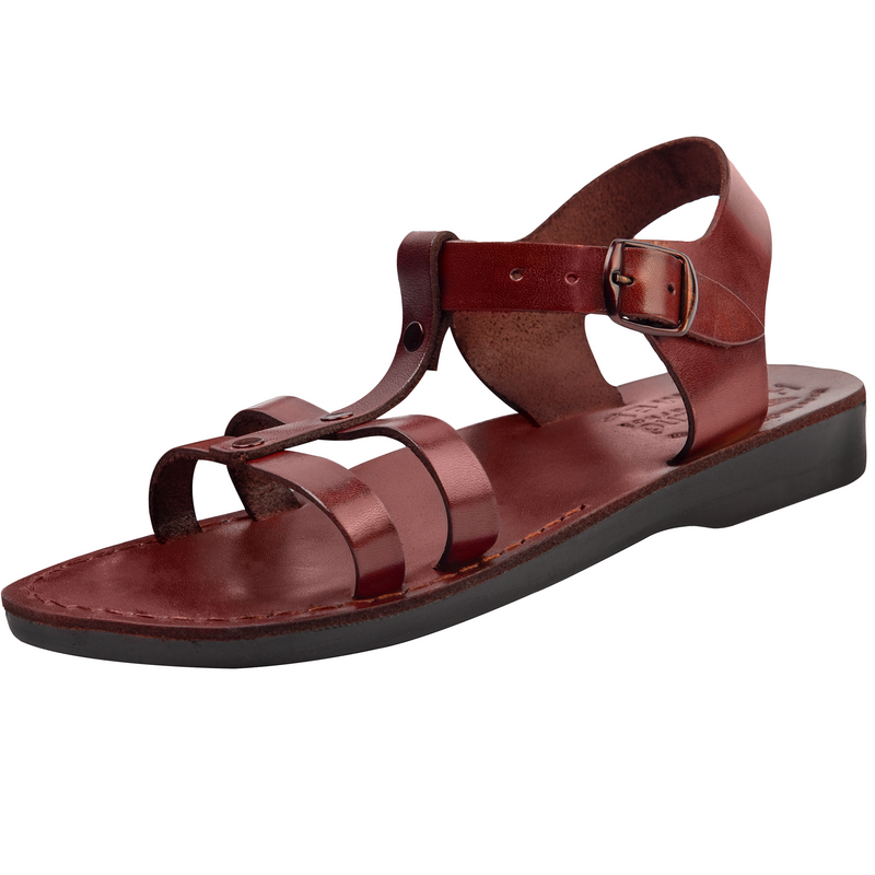  Holy Land Market Men/Women Biblical Jesus Leather Sandals/Slides From Jerusalem (Peter The Fisherman)、mySite、elrpsem3k