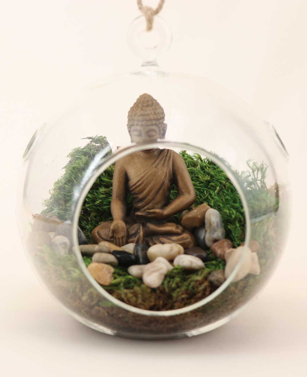 Buddha Globe Hanging Terrarium、mySite、topwebapps