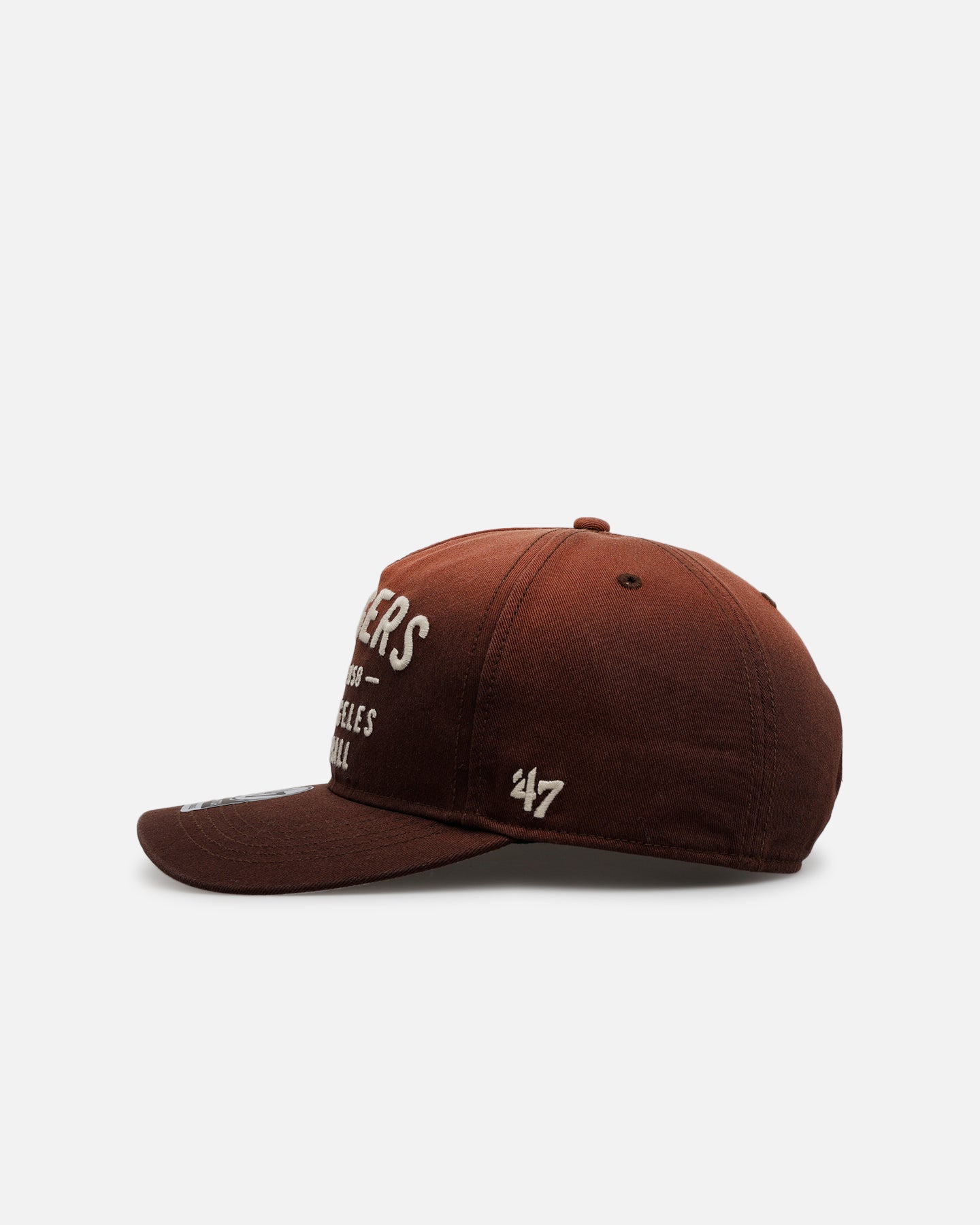 47 Brand Los Angeles Dodgers 'Dusted' 47 Hitch Snapback Brown、mySite、zt4zffjzw