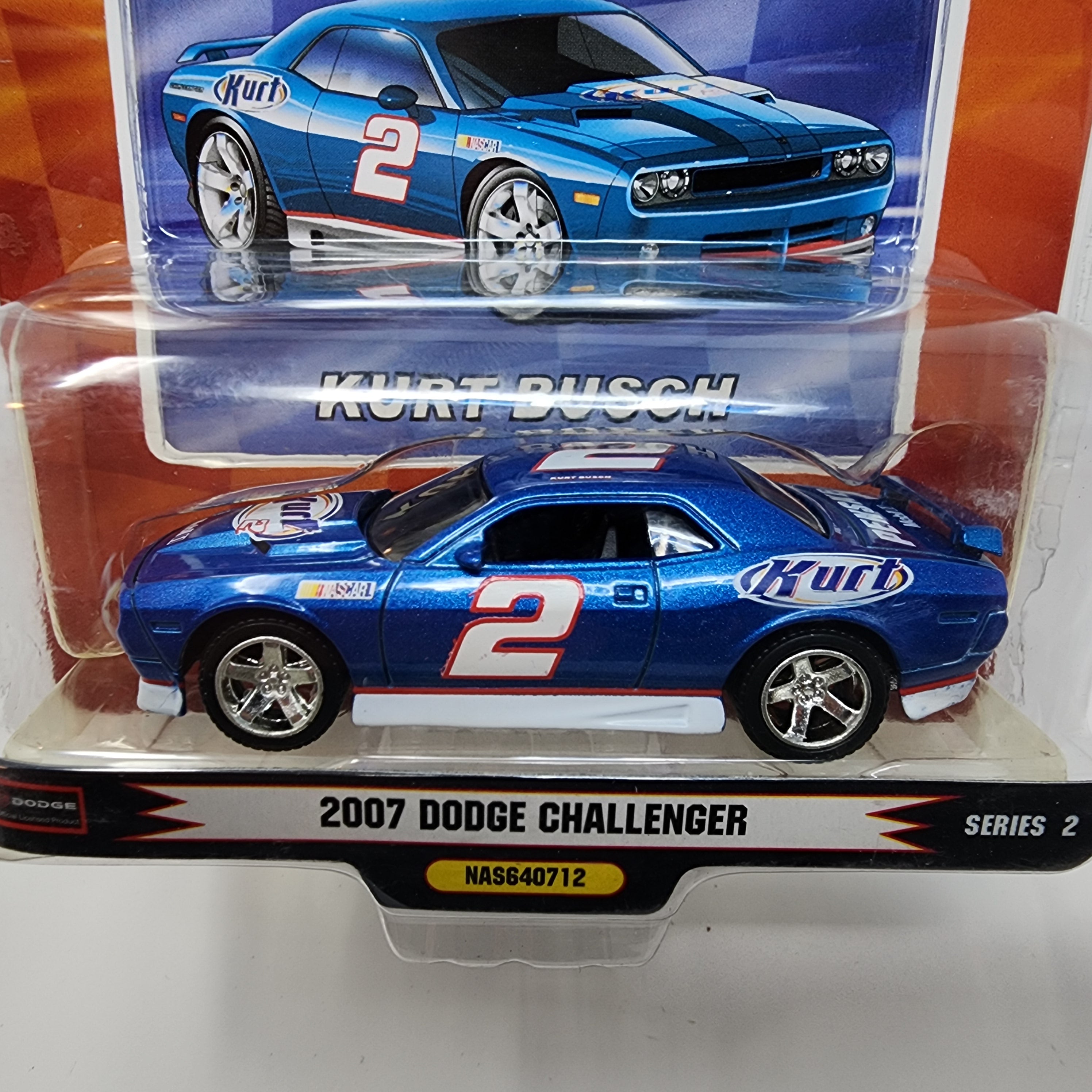 2007 Dodge Challenger Kurt Busch * Blue * 1 Badd Ride 1/64 scale、mySite、hgirdovlk