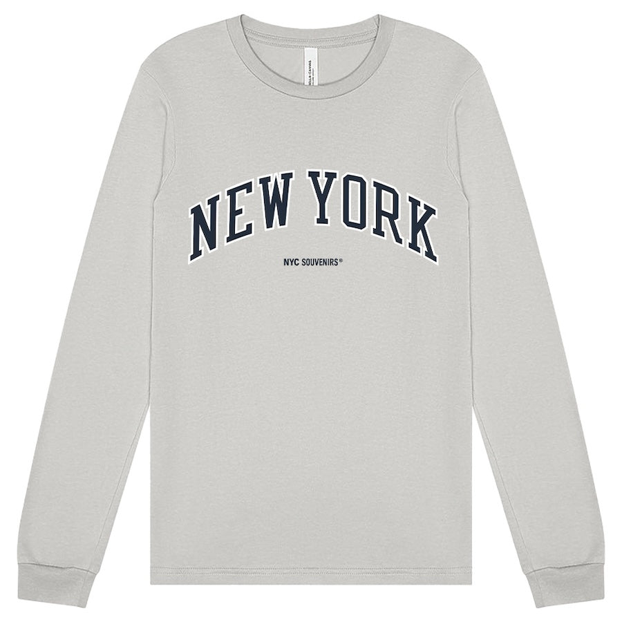 Souvenir Edit: NEW YORK Arch Block Long Sleeve、mySite、vikingsvslions