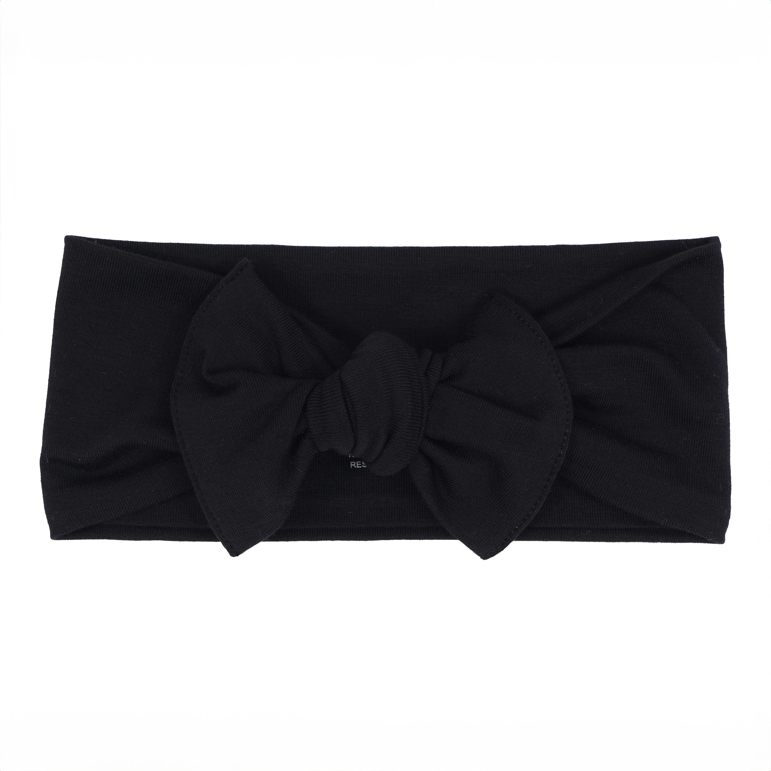  Knotted Bow Headband in Midnight、mySite、layawaytickets