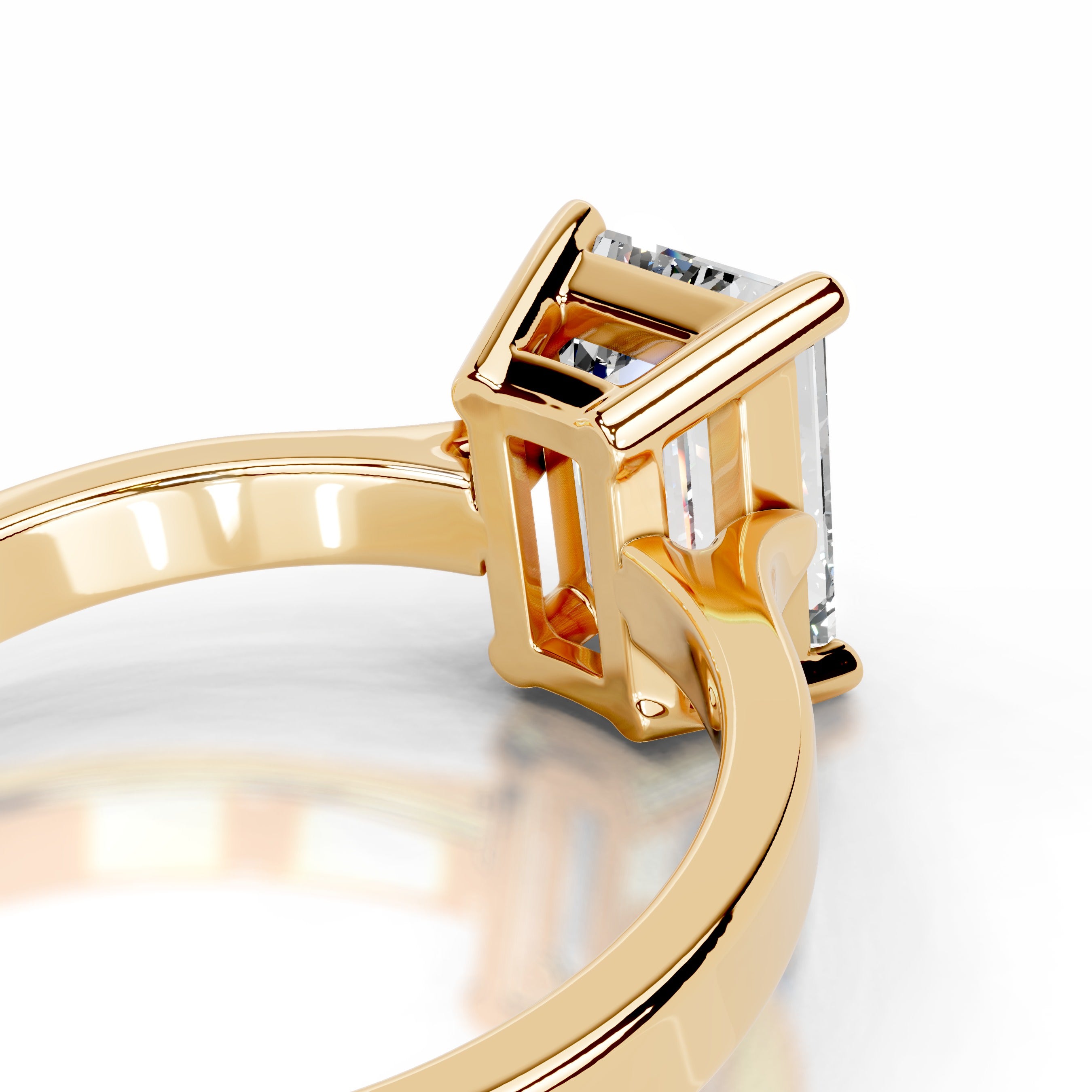 Daisy Lab Grown Diamond Ring - 18K Yellow Gold、mySite、hinf8tx79