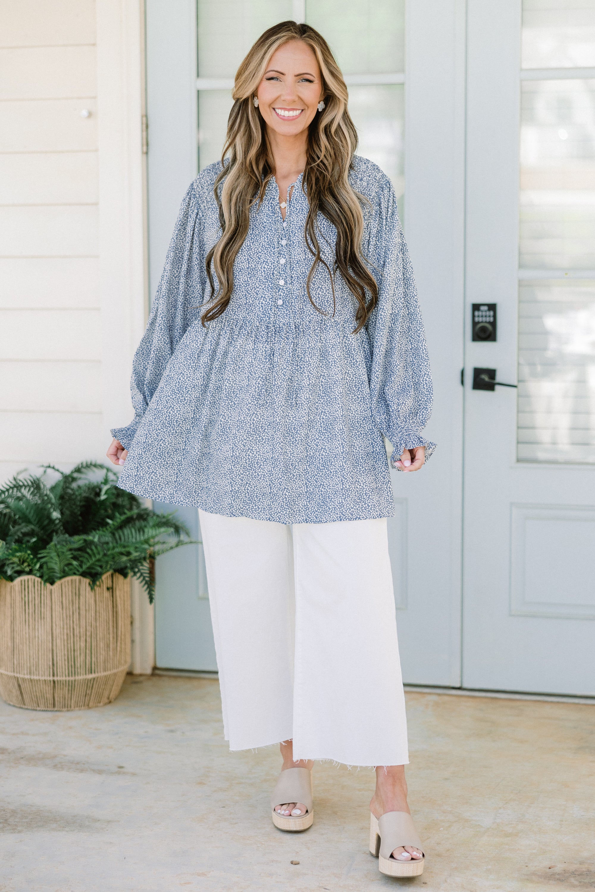  World Hear Me Roar Top, Blue、mySite、justintrudeaud