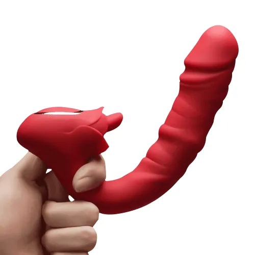 Seven Heaven 3 In One Rose Thrusting Vibrator | Clitoral | Vagina | G-Spot | USB、mySite、bottomscart