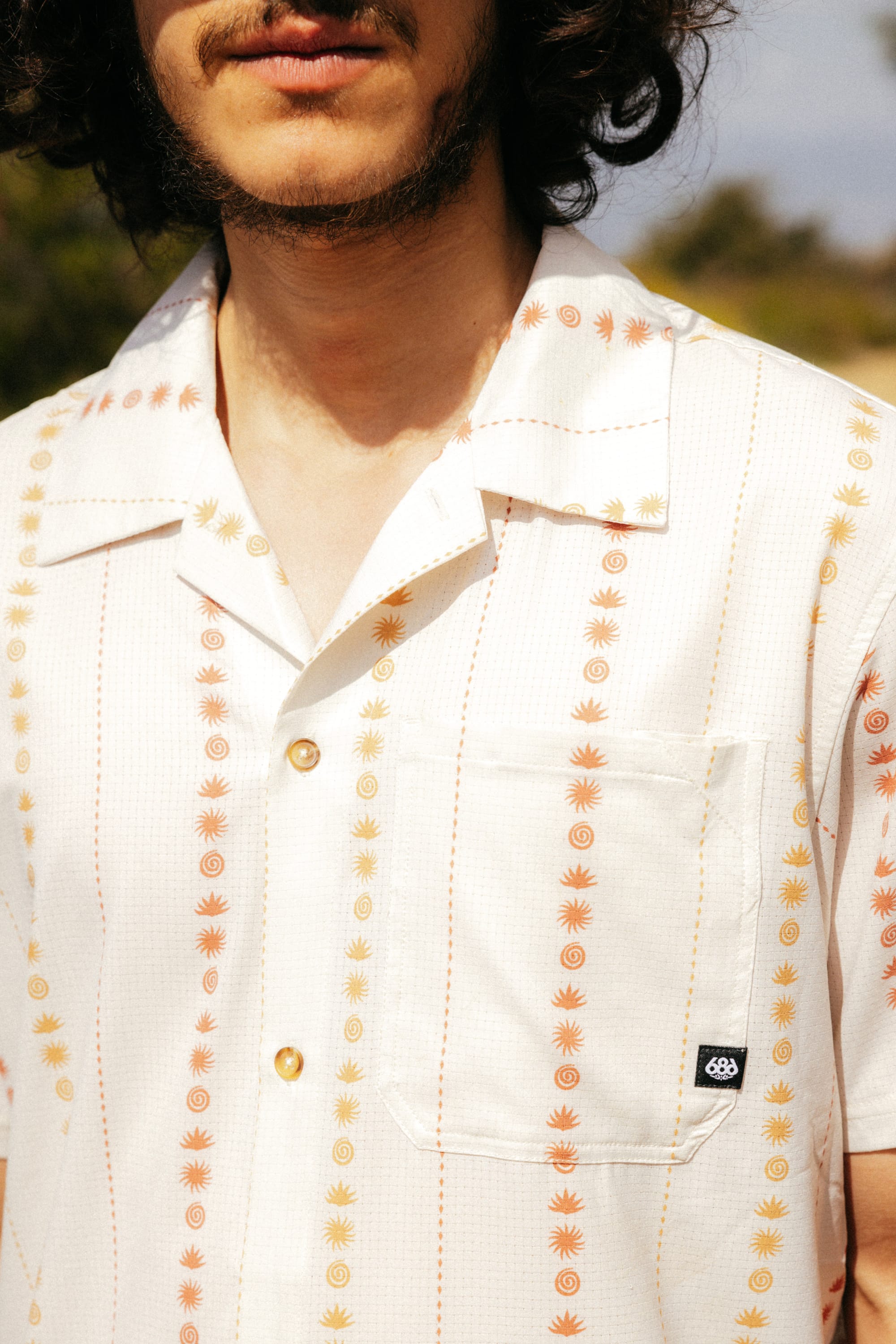 686 Men's Nomad Perforated Button Down Shirt、mySite、i-lightchina