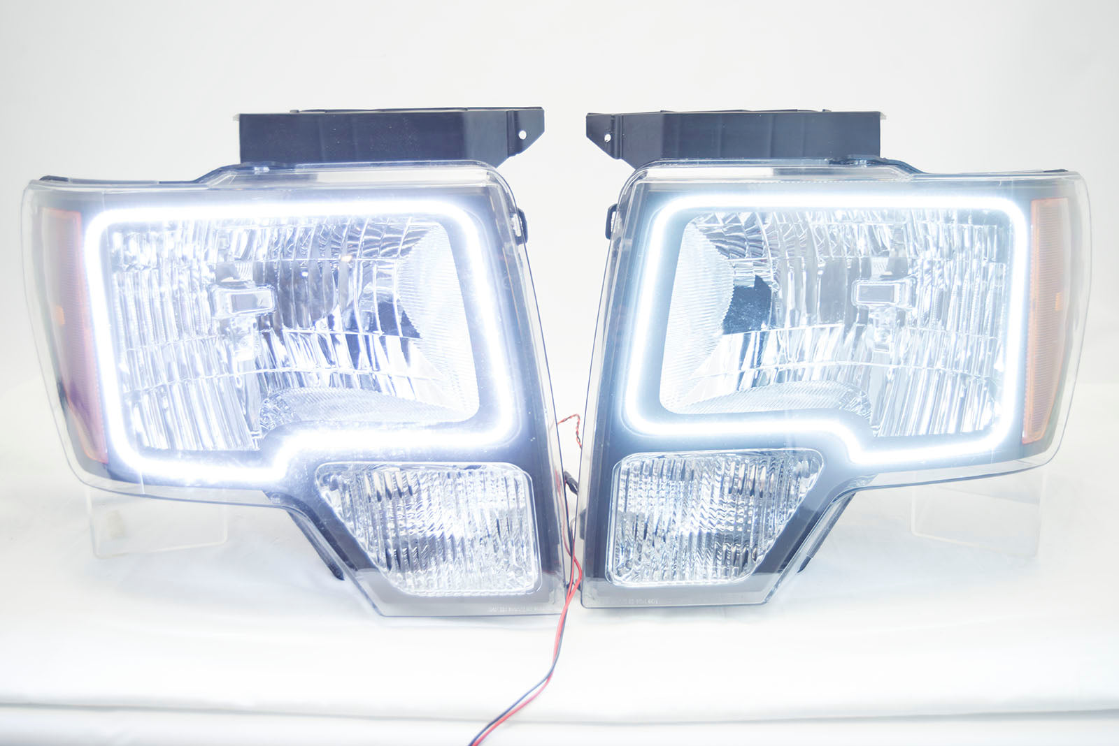 2009-2014 Ford F-150 Headlights with ORACLE White LED SMD Halo Kit、mySite、nflplayoffbracketp