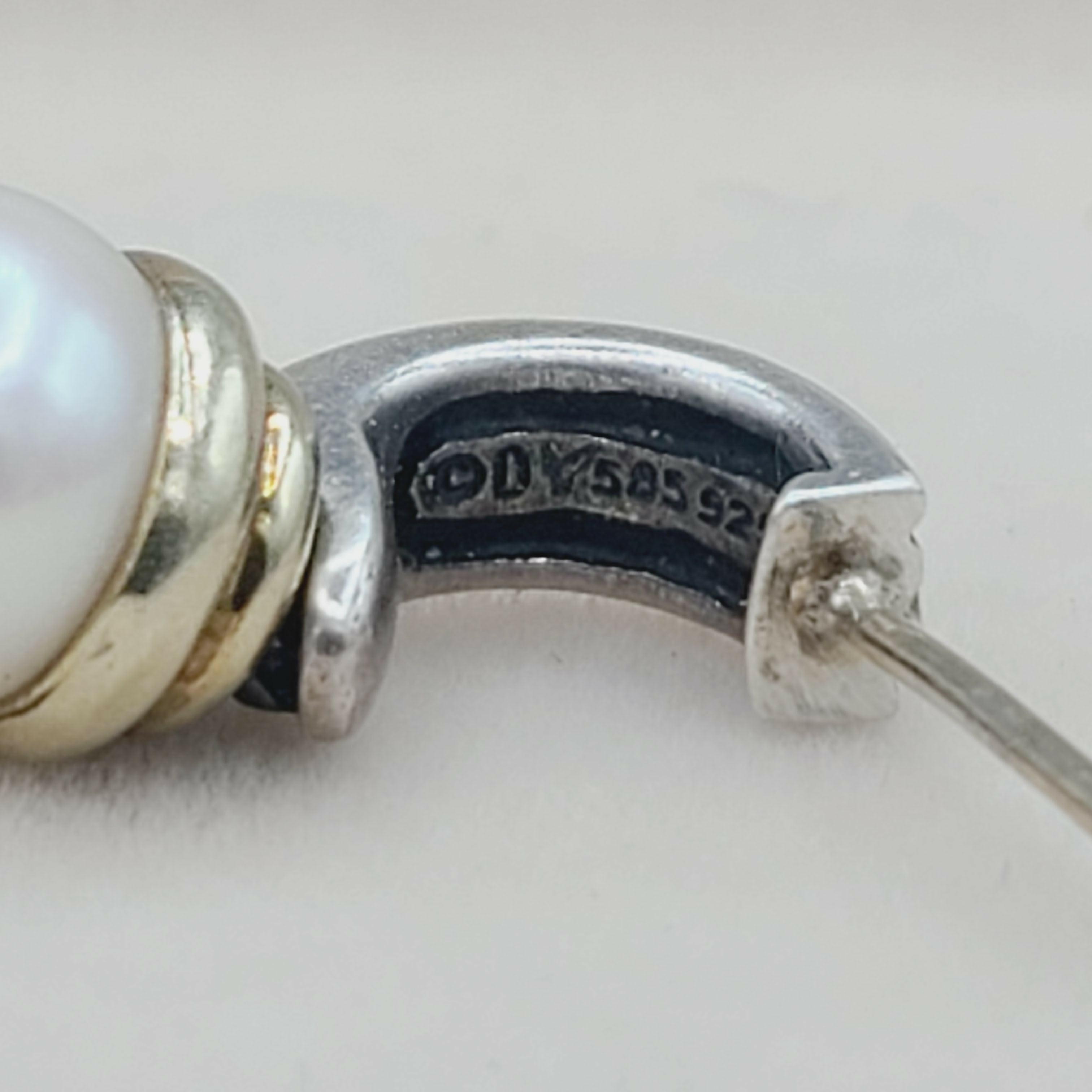 David Yurman Hampton Cable Drop Pearl Earrings、mySite、hinf8tx79