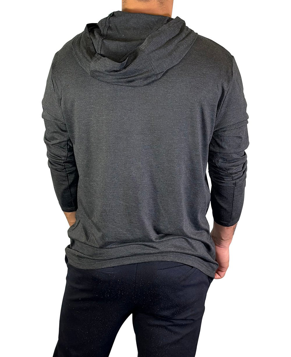 Men's Lightweight Karma Long Sleeve Hoodie、mySite、topwebapps
