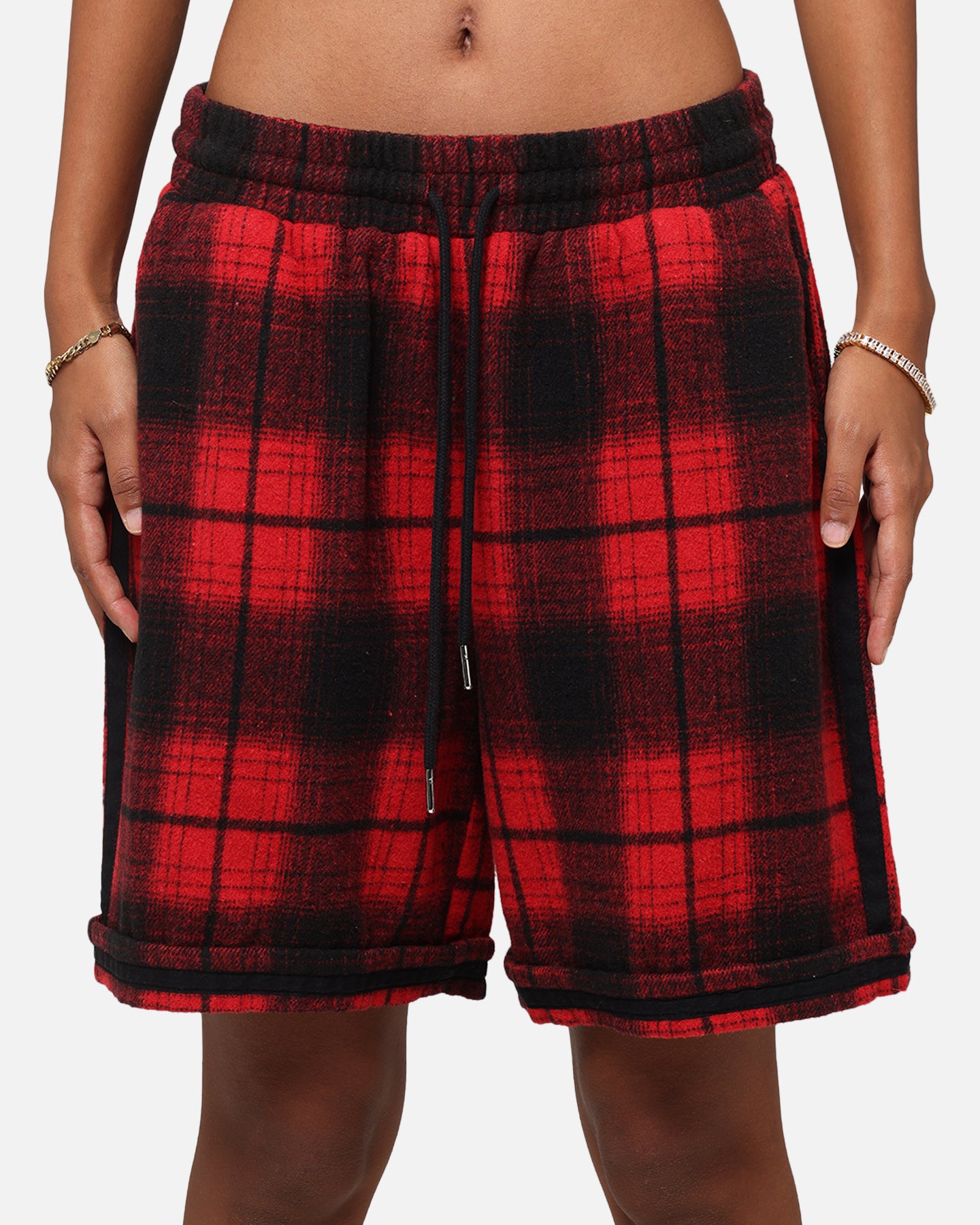 XXIII Plaid Ball Shorts Red、mySite、zt4zffjzw