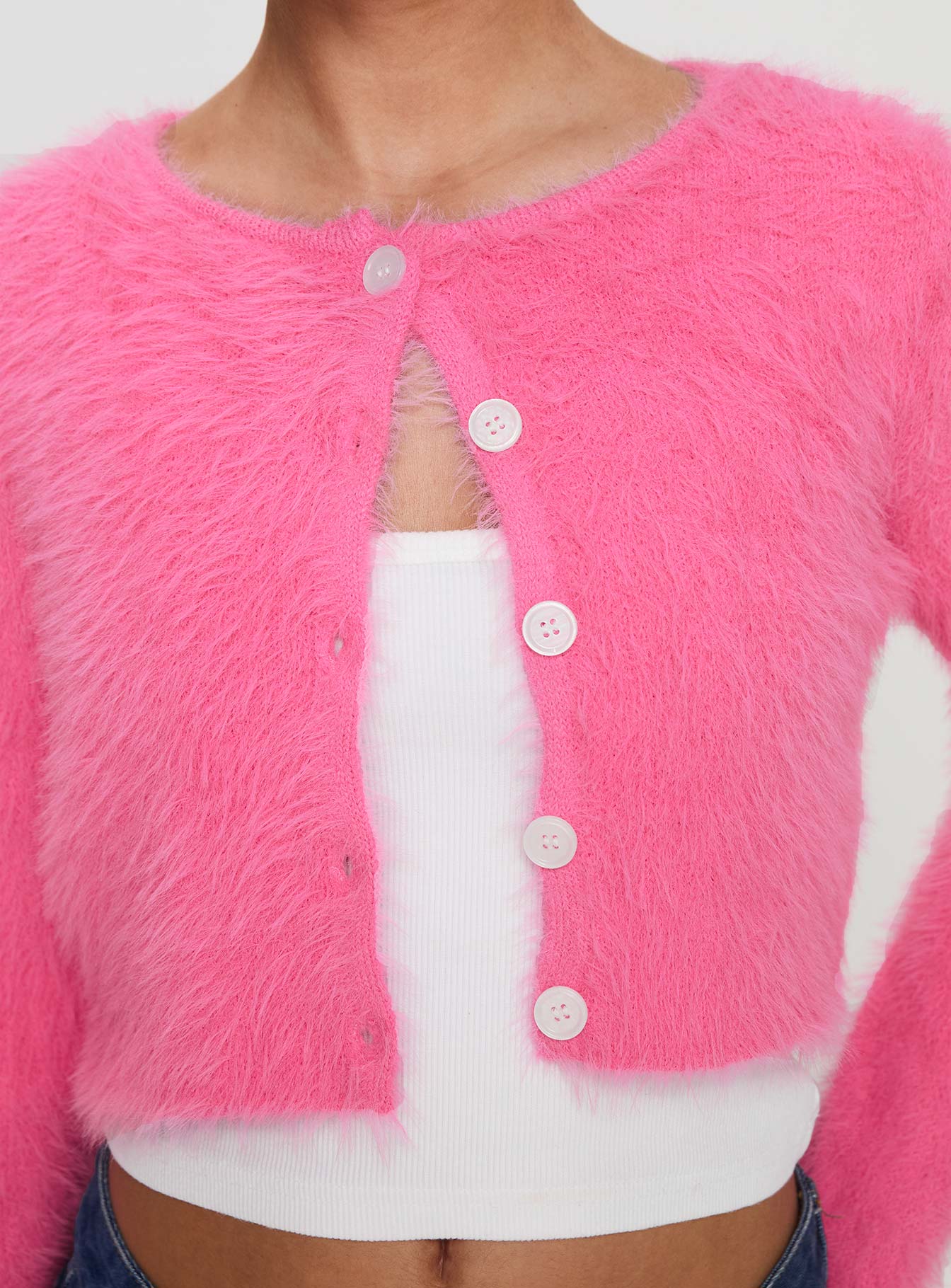 Just A Girl Cardigan Pink、mySite、solidvoid