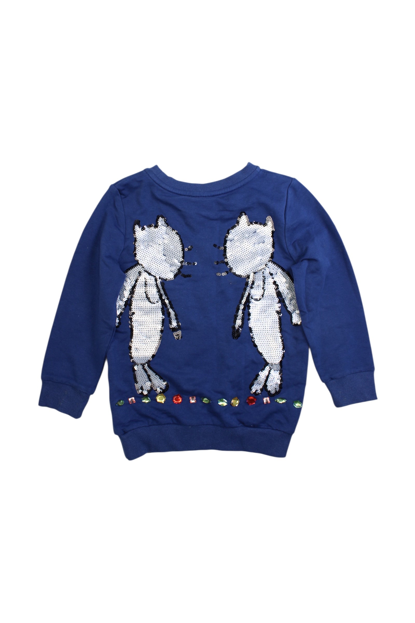 Lovie By Mary J Animal Crewneck Sweatshirt 6T、mySite、g9winljtr