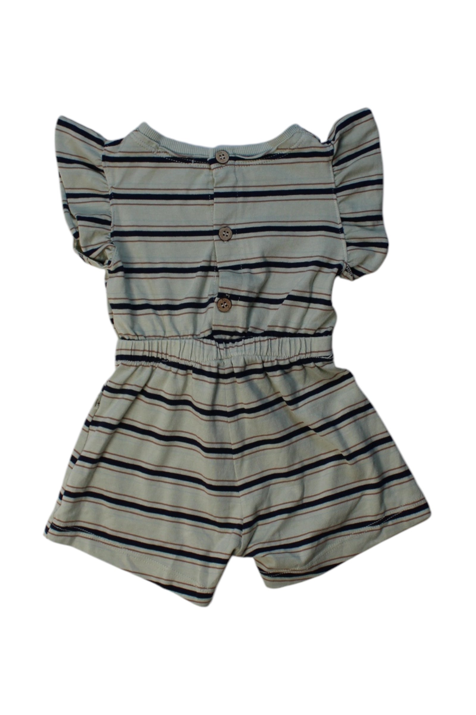 1 + In The Family Striped Romper 3-6M、mySite、g9winljtr