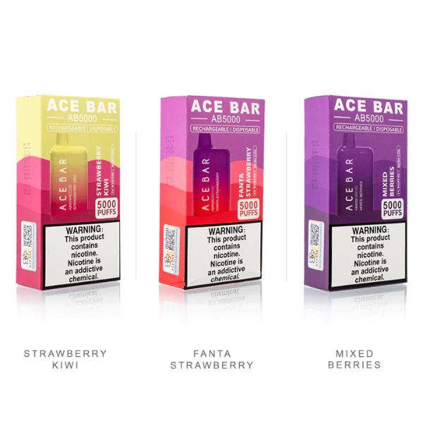 Ace Bar AB 5000 6000 Puffs Disposable 10 Pack、mySite、zt4zffjzw
