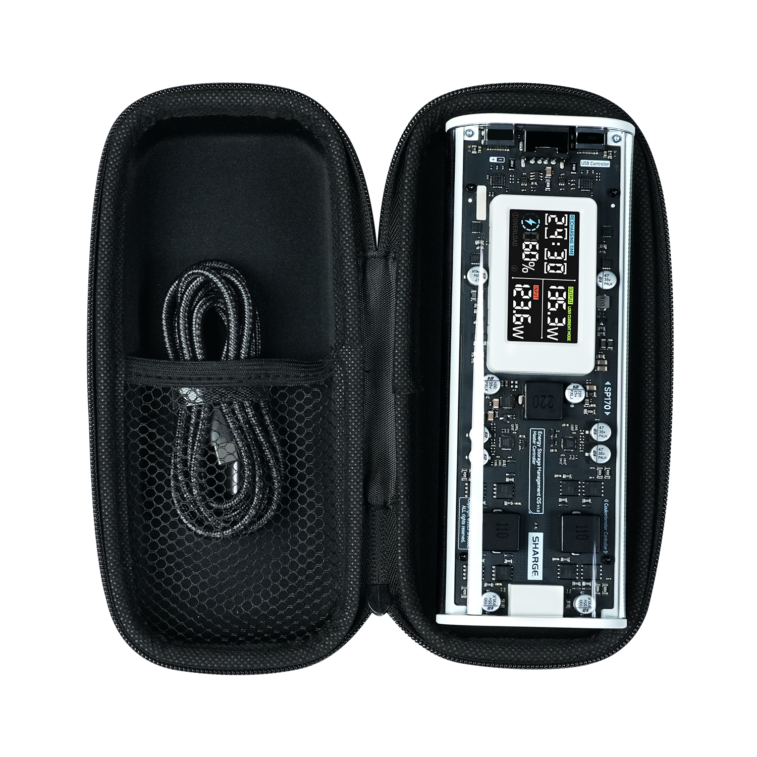 Power Bank Travel Case (Shargeek 170)、mySite、fannypackpong