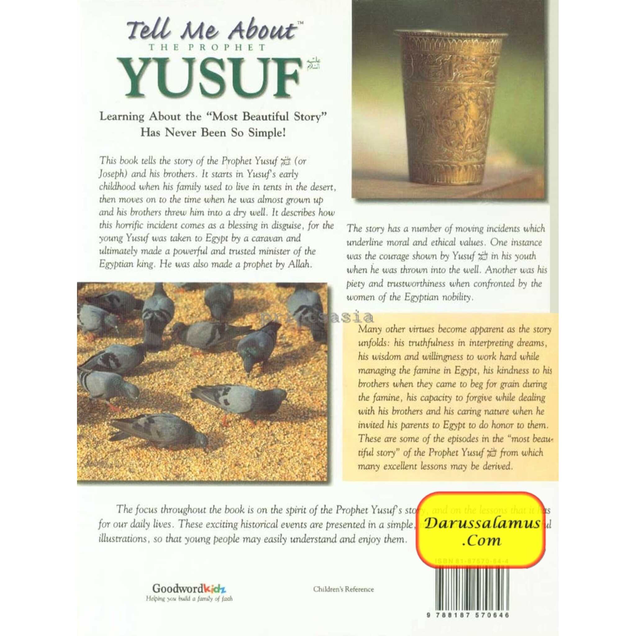 Tell me about the Prophet Yusuf By Saniyasnain Khan、mySite、topwebapps
