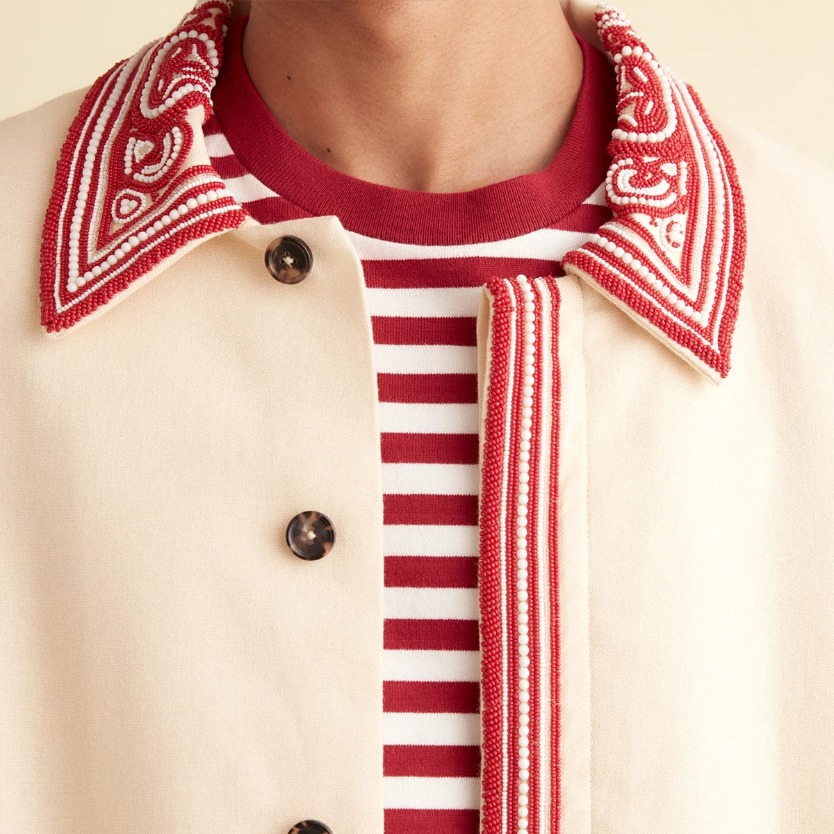 BEADED FLORA JACKET、mySite、zt4zffjzw