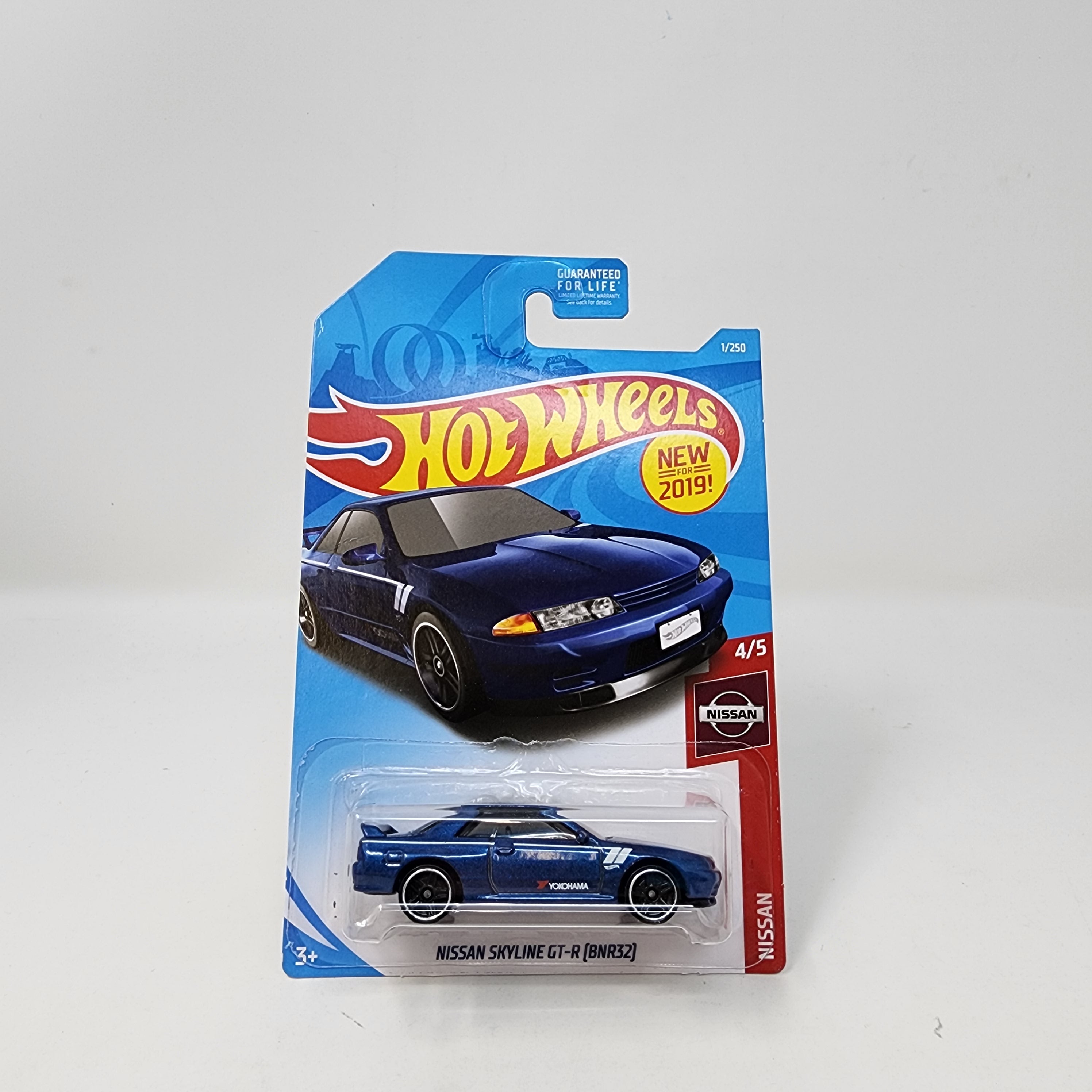 Nissan Skyline GT-R (BNR32) #1 * BLUE * 2019 Hot Wheels、mySite、hgirdovlk