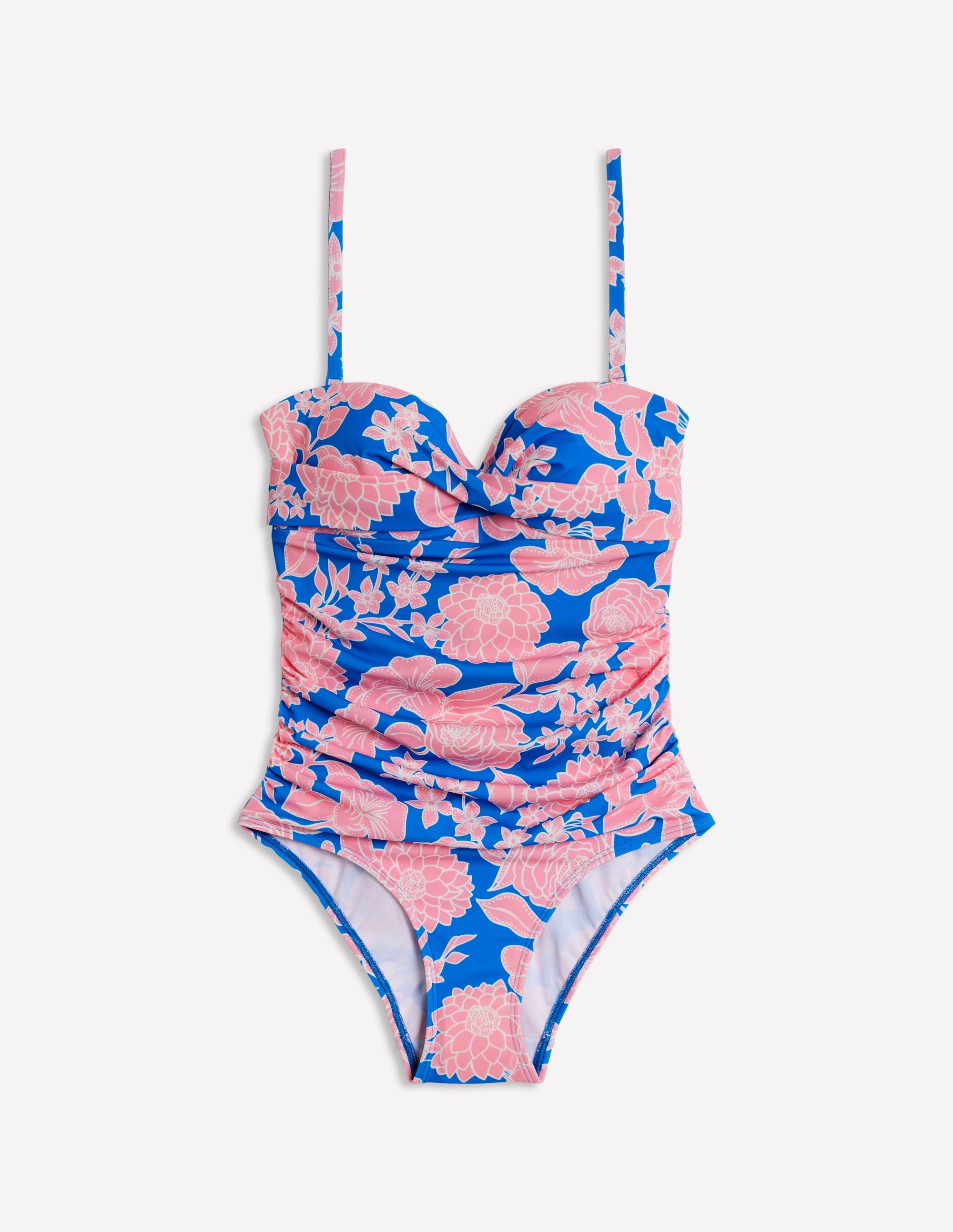 Andros Twist Front Swimsuit-Indigo Bunting, Blossom、mySite、ashleygrahame