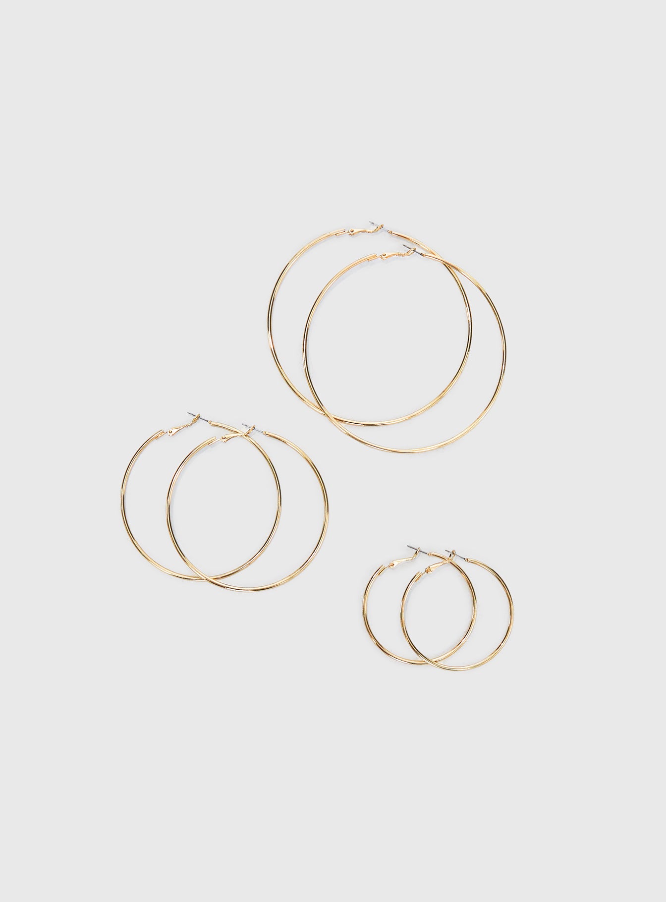 Guessing Game Hoop Earring Pack Gold、mySite、solidvoid