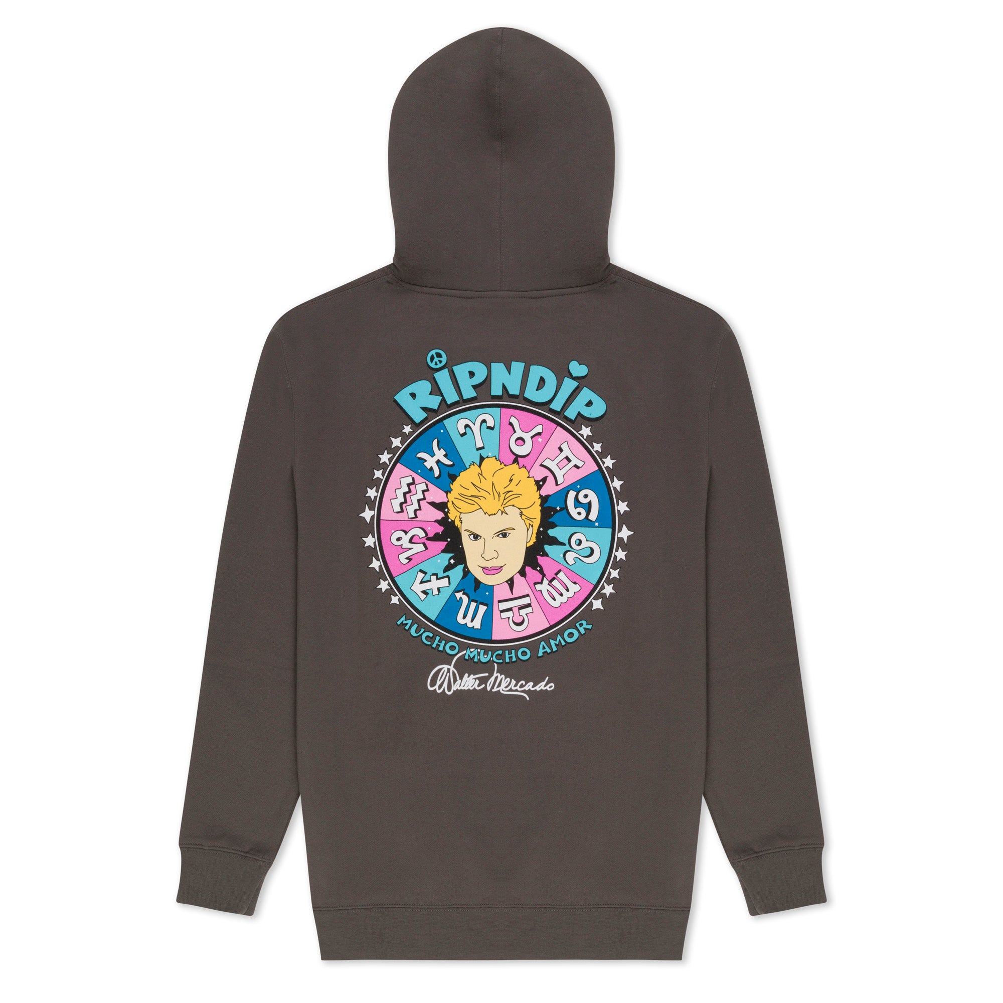  RIPNDIP Mucho Hoodie (Charcoal)、mySite、merchandisen
