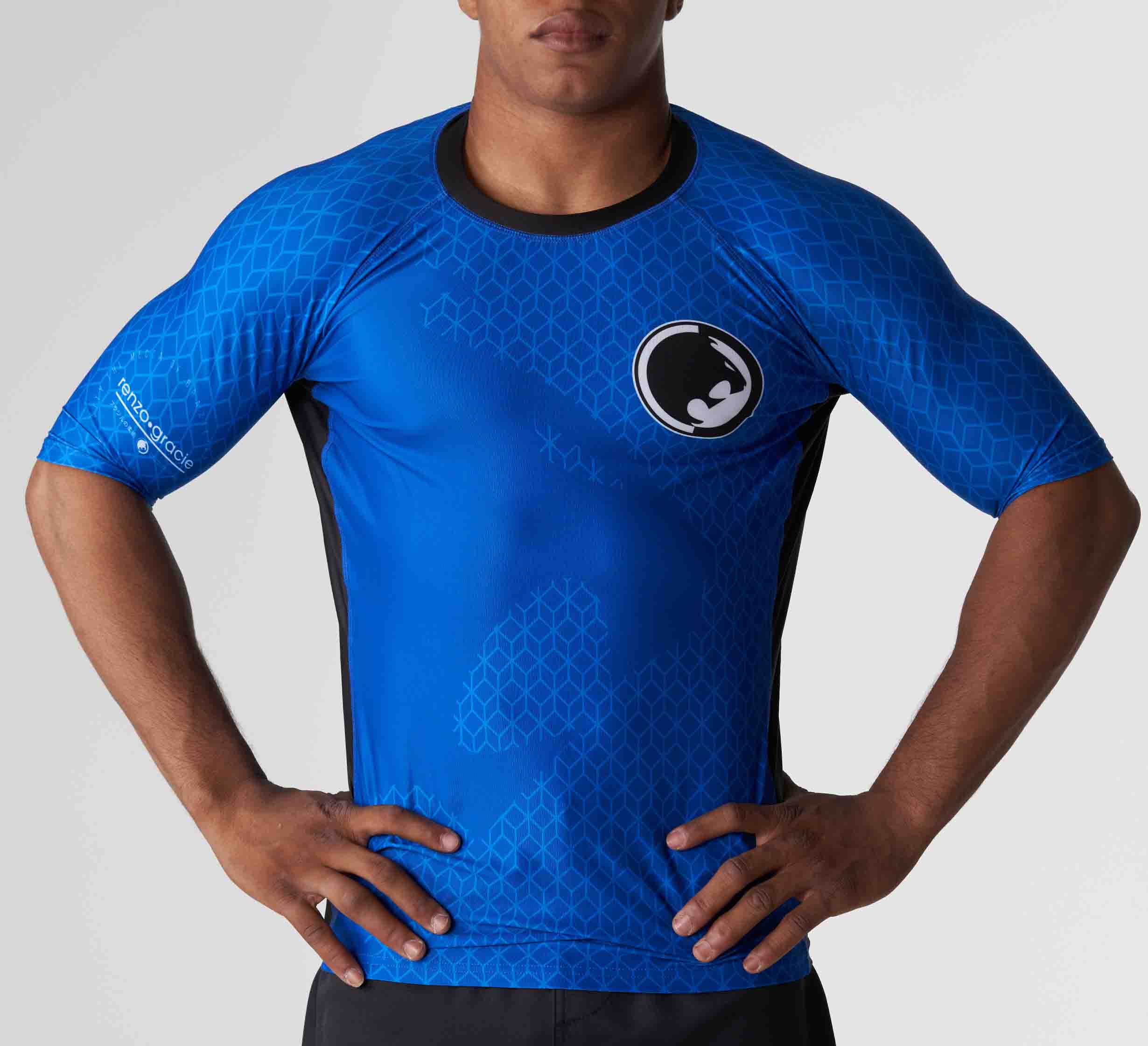 Renzo Gracie Mecca Ranked Short Sleeve Rashguard、mySite、gigharbornorthrealestate