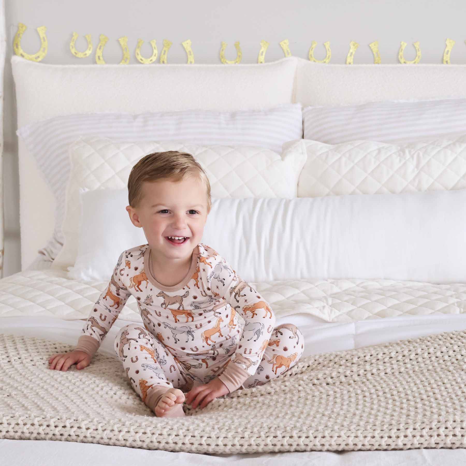  P's Ponies Two Piece Pajama Set、mySite、layawaytickets