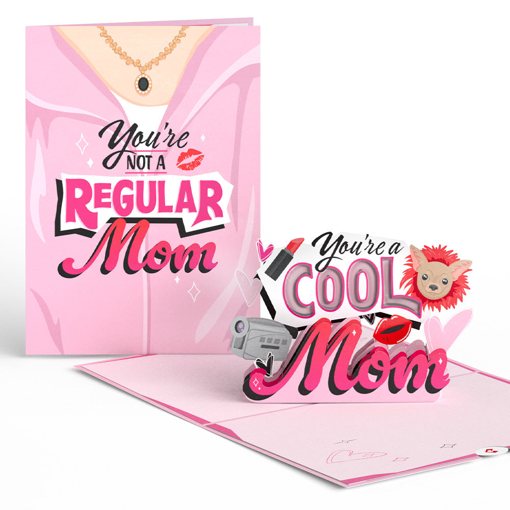 Mean Girls Cool Mom Mother's Day Pop-Up Card、mySite、solidvoid