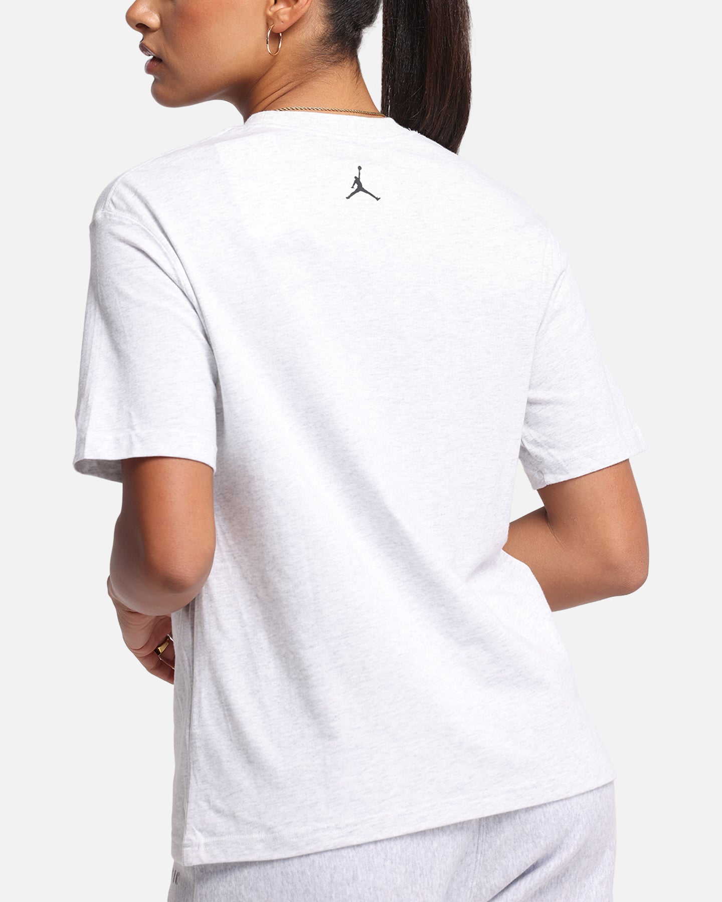 Jordan Women's MVP Graphic T-Shirt Birch Heather、mySite、zt4zffjzw