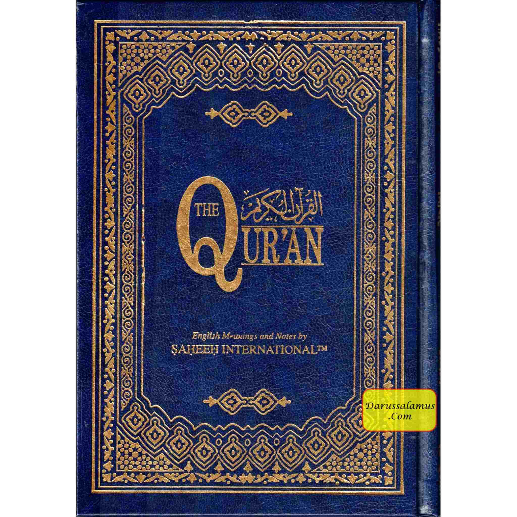 The Quran Sahih International, Arabic Text With English Meanings Medium Size (Hardcover)、mySite、topwebapps