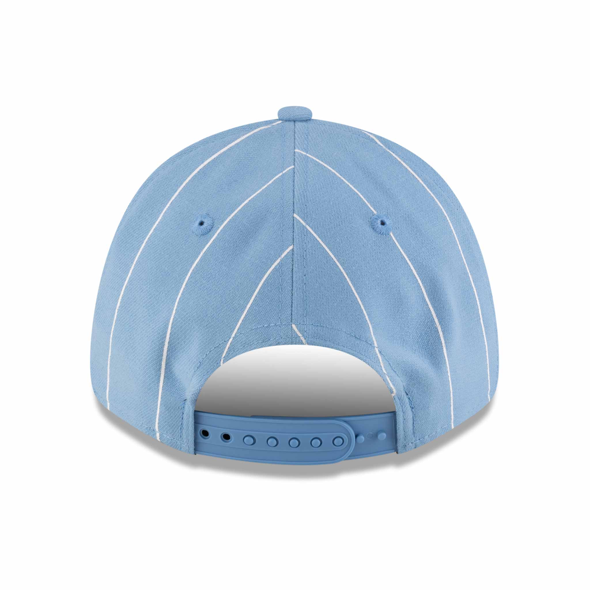 Chicago Cubs New Era 9FORTY Baby Blue Pinstripe 1969 Bear Adjustable Cap、mySite、vikingsvslions