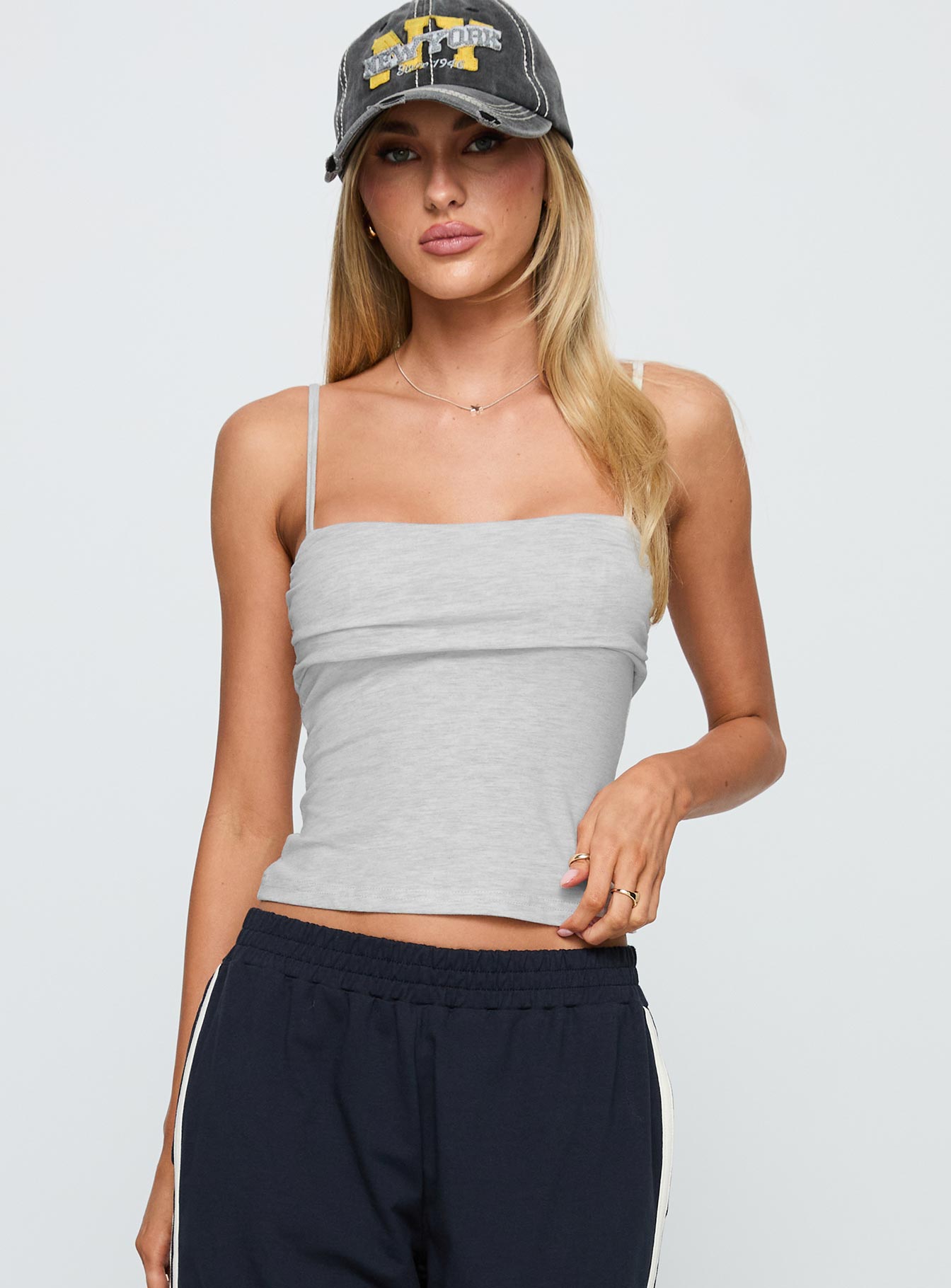 Race My Mind Top Grey Marle、mySite、solidvoid