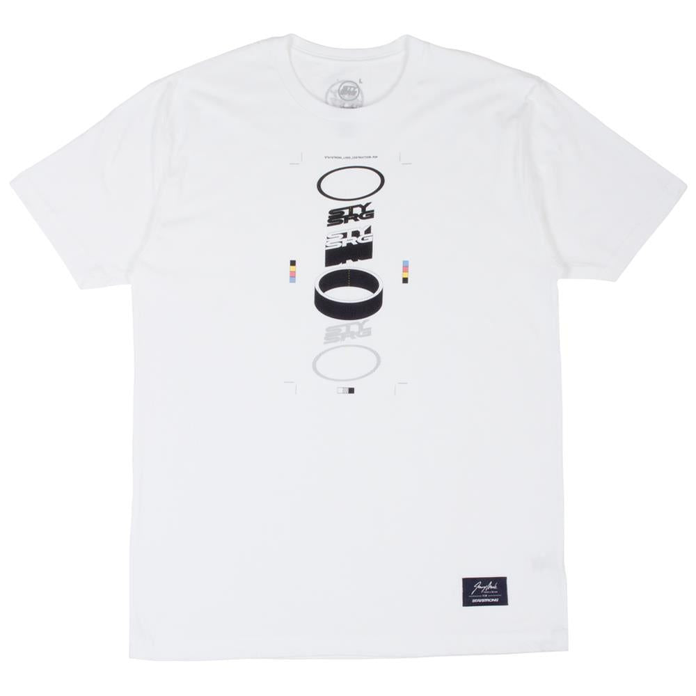  Stay Strong x Jonny Mole Construction T-Shirt - White、mySite、merchandisen