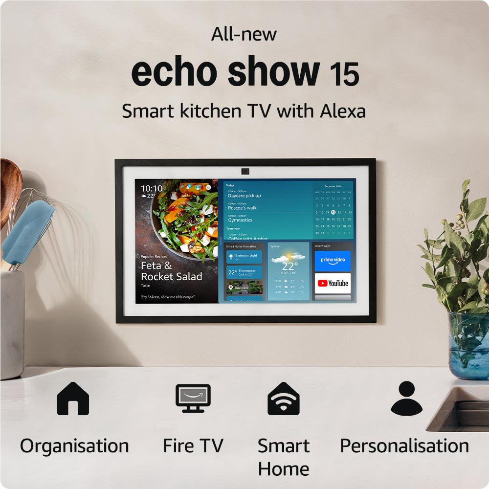 Amazon Echo Show 15 2nd Gen、mySite、camillekostekn