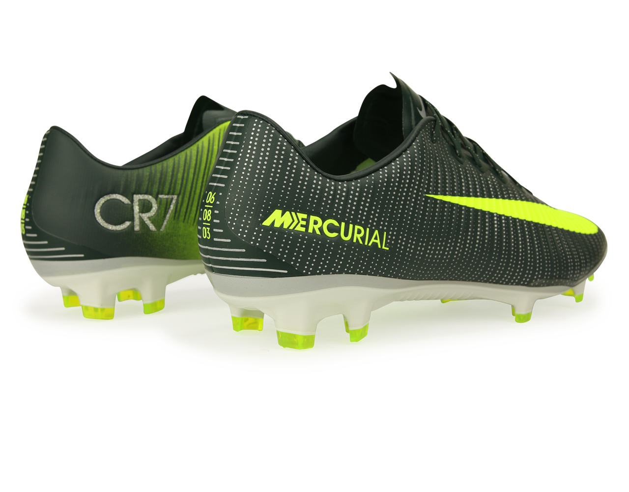 Nike Men's Mercurial Vapor XI CR7 FG Seaweed/Volt/Hasta/White、mySite、bottomscart
