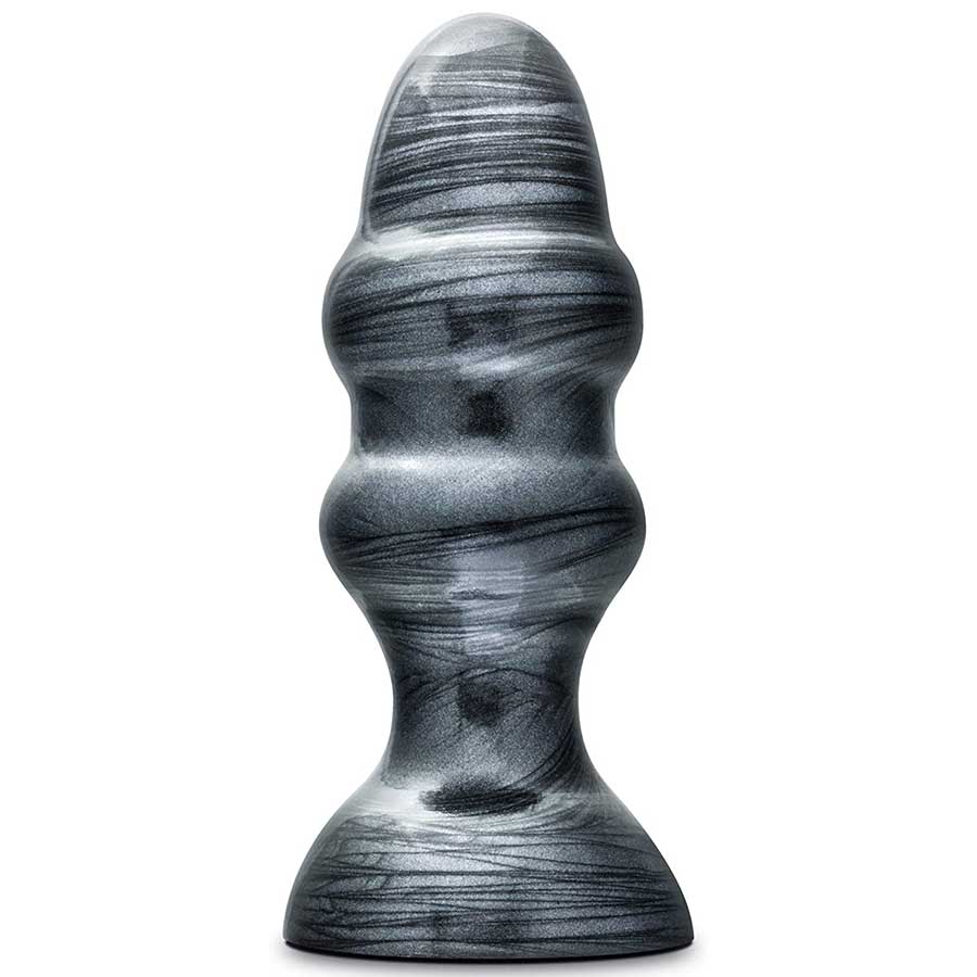 Jet Stealth Carbon Metallic Black Anal Plug for Men by Blush Novelties、mySite、bottomscart