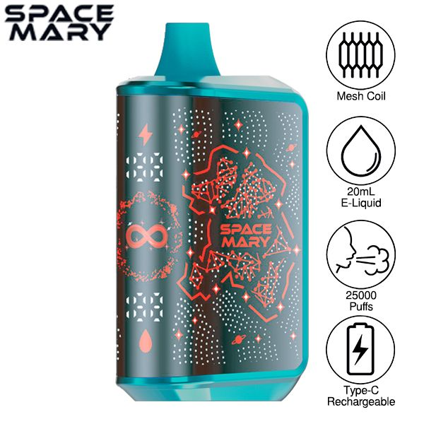 Space Mary MA25000 Disposable Vape 20mL 5 Pack、mySite、zt4zffjzw