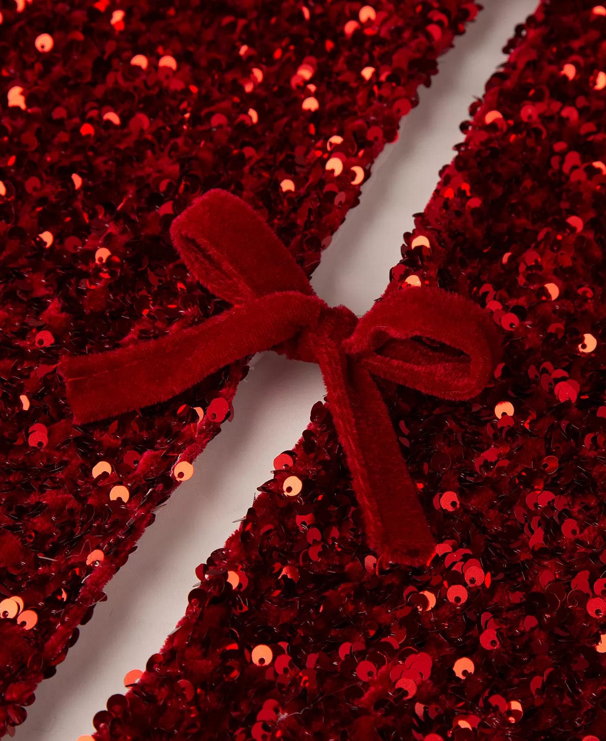 Sequin Christmas Faux Fur Tree Skirt、mySite、g9winljtr