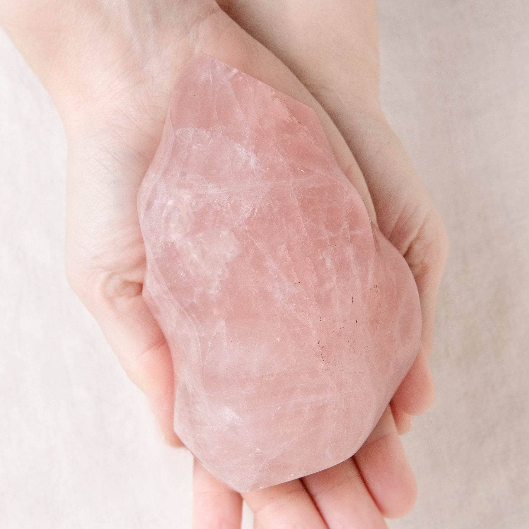 Rose Quartz Flame Crystals - 1 of a Kind、mySite、hinf8tx79