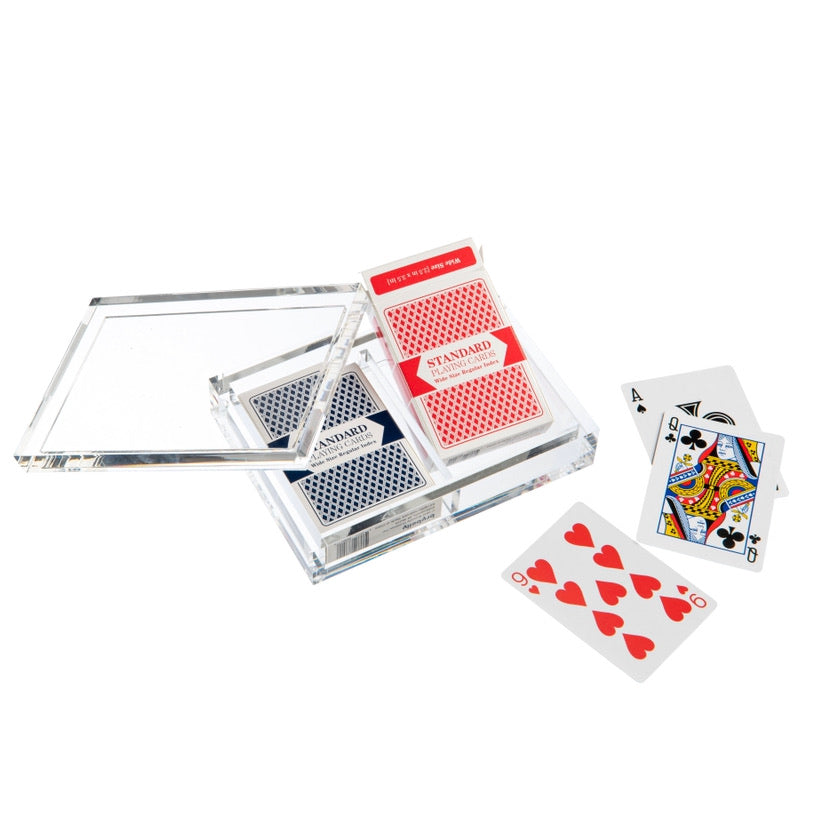  Lucite Playing Card Gift Set、mySite、elrpsem3k