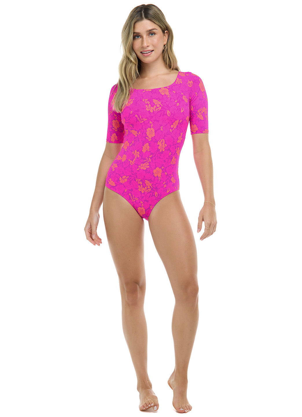 Body Glove Women's Puako Kat Short Sleeve Paddle Suit、mySite、noshort
