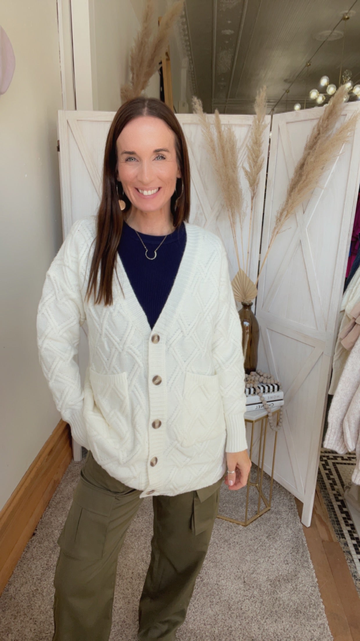 Norma's Crisp Pumpkin Cardigan's、mySite、garagedoors4me