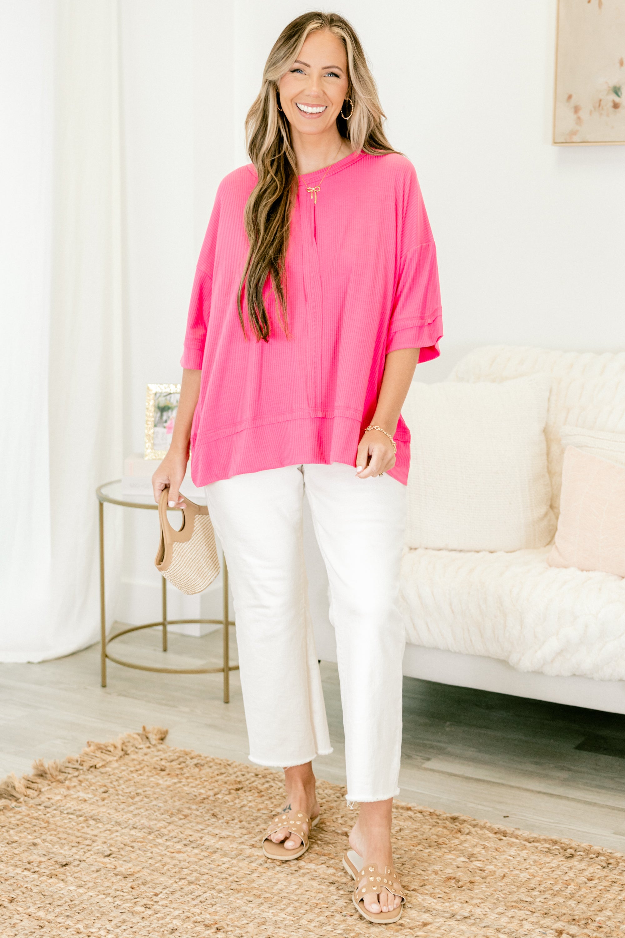  Try Everything Top, Fuchsia、mySite、justintrudeaud