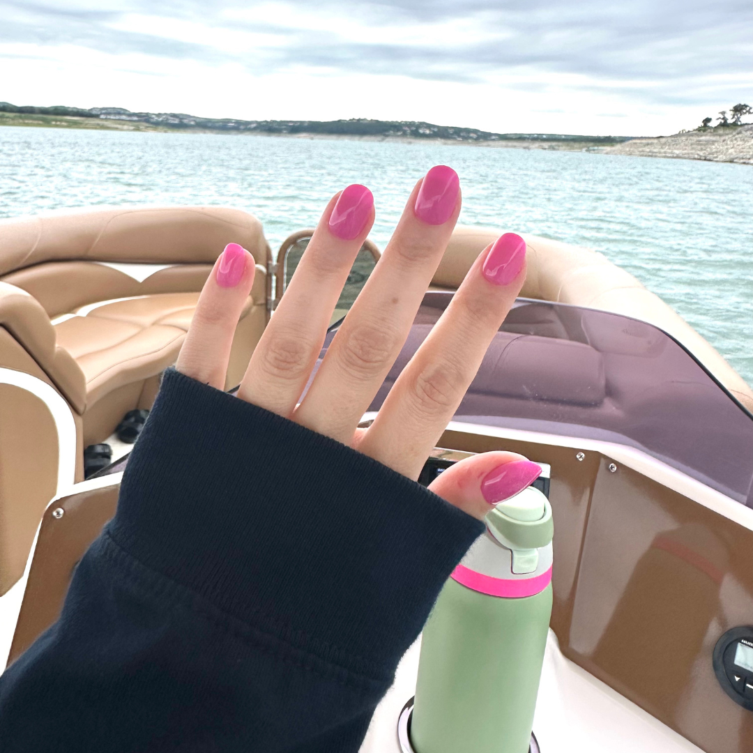 Peony | Extra Short | Round - Tab Press-On、mySite、solidvoid