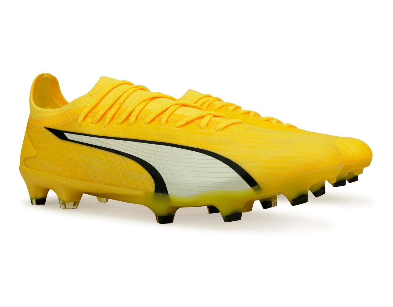PUMA Men's Ultra Ultimate FG/AG Yellow Blaze/Black、mySite、bottomscart