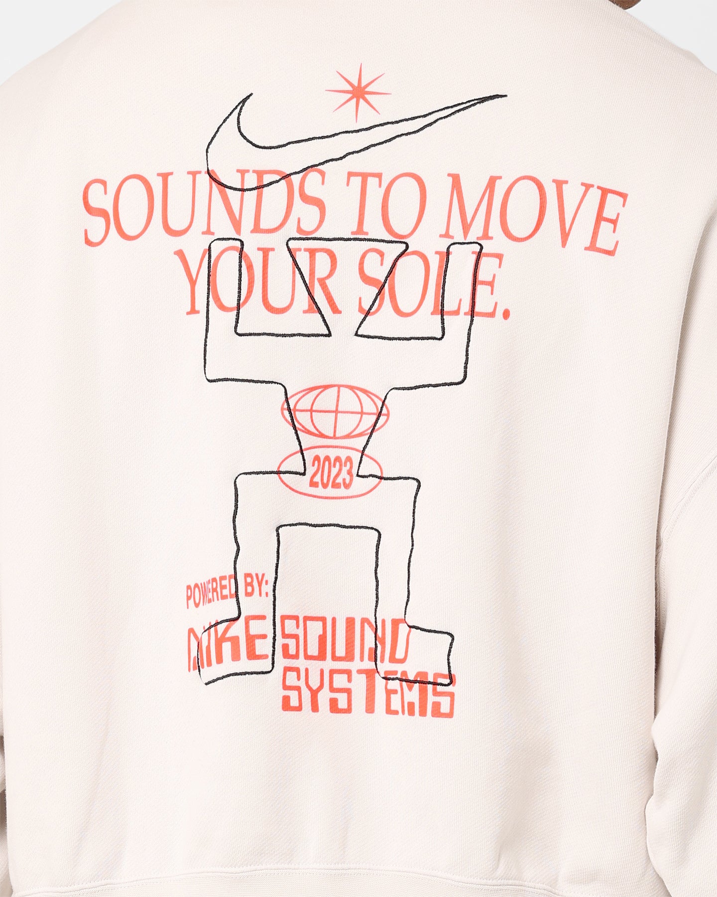 Nike Sportswear Trend Fleece Crewneck Phantom/Black/Bright Crimson、mySite、zt4zffjzw