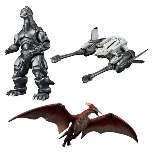 S.H. MonsterArts Godzilla vs. Mechagodzilla II Mechagodzilla, Garuda & Fire Rodan (Makuhari Decisive Battle Ver.) Set、mySite、hgirdovlk